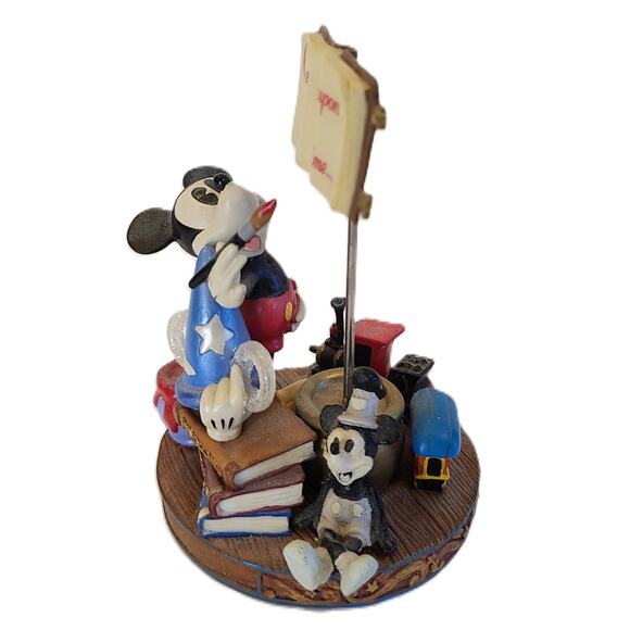 Walt Disney World Lot Mickey Vintage 1980s Mugs Photo Holder Magnet Stickers - Picture 8 of 14